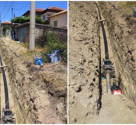Приключи подмяната на водопроводи на три улици в селата Попинци и Баня
