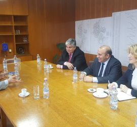 Дистрикт гуверньорът на Ротари България д-р Димитър Димитров се срещна с ръководството на община Панагюрище
