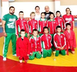 Малките самбисти на Панагюрище – шампиони на България