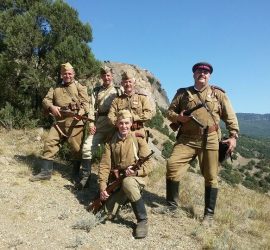 Председателят РК ”Традиция”- Панагюрище Методи Навущанов взе участие в Кримския международен военно-исторически фестивал
