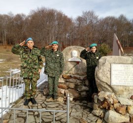 Урок по родолюбие изнесоха представители на Ученическия батальон „Васил Левски“ от Панагюрище