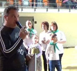 „Ротари клуб” Панагюрище дари на СУ”Нешо Бончев” фототипно издание на най-ценната средновековна книга на кирилица – Четириевангелието на цар Иван Александър