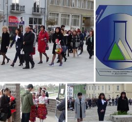 Духова музика и мажоретки откриха Националното състезание по химия в Панагюрище