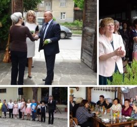 Учителите ветерани и културните дейци празнуваха