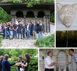 Младежите от Ротаракт клуб – Панагюрище възстановиха чешмата „Мечата глава“