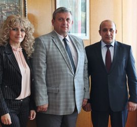 Търговският представител на Руската федерация в България на посещение в Панагюрище
