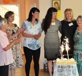 Дневният център за пълнолетни лица с увреждания „Св. Св. Козма и Дамян“ посрещна своя осми рожден ден