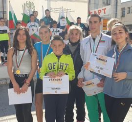 Отлично представяне на атлетите от КЛА“Оборище“-Панагюрище