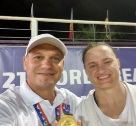 Мария Оряшкова стана световна шампионка и на плажно самбо