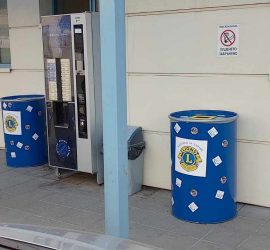 Лайънс клуб – Панагюрище постави варели за събиране на пластмасови бутилки, подходящи за рециклиране